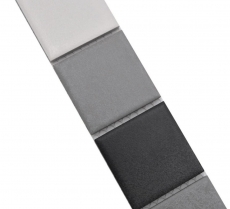 Bordo a mosaico Borde mix grigio ceramica MOS14BOR-0123