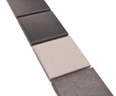 Bordo a mosaico Bordo beige marrone in ceramica MOS14BOR-1213