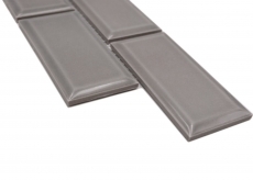 Bordo a mosaico Metro uni stone grey MOS26BORM-0202