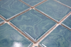 Mosaico di ceramica verde lucido n.d. Mosaico piastrella cucina piastrella parete specchio bagno doccia parete MOS14-0403_f