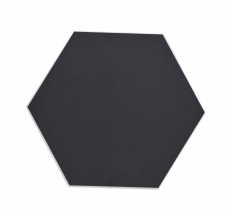 Piastrelle di mosaico autoadesive nero opaco aspetto esagonale piastrelle di mosaico cucina parete backsplash bagno MOS200-S03_f