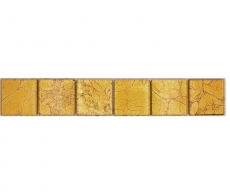 Border Border mosaico oro lucido piastrelle mosaico cucina piastrelle muro specchio bagno doccia muro MOS120BOR-0786_f