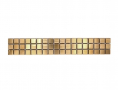 Border Border mosaico oro lucido piastrelle mosaico cucina piastrelle backsplash bagno MOS129BOR-0707_f