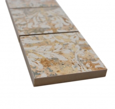 Border Border mosaico mix chiaro multicolore opaco effetto tappeto piastrelle mosaico cucina piastrelle muro specchio bagno doccia MOS16BOR-71CS_f