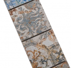 Border Border mosaico mix forte multicolore opaco aspetto tappeto piastrelle mosaico cucina piastrelle muro specchio bagno doccia MOS16BOR-71CV_f