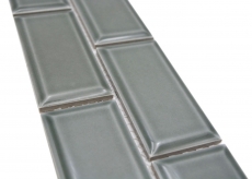 Border Border mosaico petrol glossy metro look mosaic tile kitchen wall tile mirror bathroom shower wall MOS26BORM-0218_f