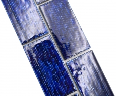 Border Border mosaico blu lucido aspetto composito piastrelle di mosaico parete cucina backsplash bagno doccia parete MOS26BOR-KAS6_f