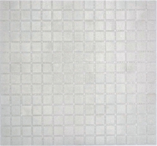 Mosaico di vetro piastrelle vecchio bianco lucido piscina look mosaico piastrelle cucina piastrelle muro specchio bagno doccia parete MOS200-A03_f
