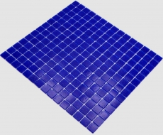 Piastrella di vetro a mosaico blu oltremare lucido aspetto piscina piastrella di mosaico parete cucina piastrella specchio bagno doccia parete MOS200-A20_f
