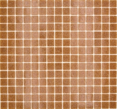Mosaico in vetro dipinto a mano, tessere di mosaico a macchie marroni MOS200-A34_m