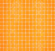Campione a mano di mosaico in vetro arancione MOS200-A92_m