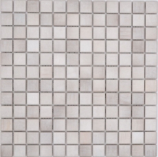 Jasba Senja Mosaico puro in ceramica gres opaco shabby chic cucina bagno doccia MOSJB04 1 tappetino