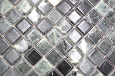 Jasba Agrob Buchtal Fresh Marble & More mosaico in ceramica gres verde alpi lucido effetto marmo cucina bagno doccia MOSJBMM21 1 tappetino