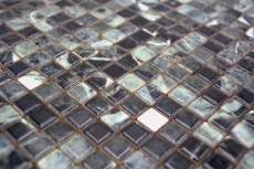 Jasba Agrob Buchtal Fresh Marble & More mosaico in ceramica gres verde alpi lucido effetto marmo cucina bagno doccia MOSJBMM27 1 tappetino