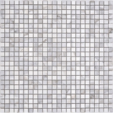Piastrelle di ceramica a mosaico Jasba carrara look bianco lucido look marmo parete cucina piastrelle bagno parete doccia / 10 tappetini a mosaico
