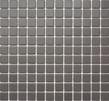 Piastrella a mosaico in ceramica grigio-marrone non smaltata antiscivolo piastrella per bagno piastrella per pavimento piastrella per cucina - MOS18-CU050