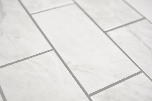 Campione a mano rettangolo AC effetto pietra Carrara look Subway Level glossy wall tile backsplash cucina doccia bagno MOS200-CLG_m