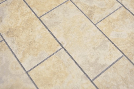 Motivo a mano rettangolare in vinile effetto pietra Limestone beige Struttura Subway piastrella da parete backsplash cucina doccia bagno MOS200-4LB_m