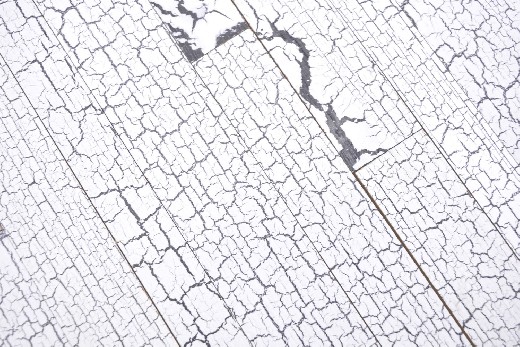 Campione a mano composito Woodland crack white HSC wall backsplash MOS170-PW5_m