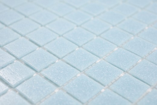 Campione a mano di piastrelle di mosaico per piscina mosaico di vetro mosaico azzurro carta-legno - MOS200-A11-P_m