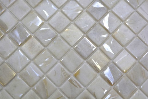Campione a mano piastrelle mosaico piscina mosaico piscina mosaico beige crema avorio parete doccia SPAGNA - MOS220-71250U_m