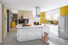 Retro vintage mosaico muro ceramica cemento look grigio mix piastrelle backsplash cucina - MOS22-CELLO