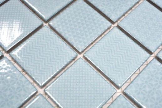 Piastrella di ceramica a mosaico azzurro ghiaccio BAGNO piastrelle piscina backsplash cucina MOS16-0402