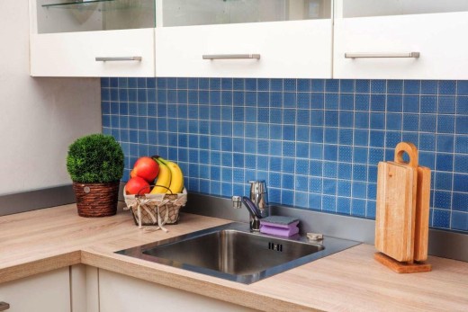 Piastrella di ceramica a mosaico blu BAD piscina blu piastrella specchio doccia bagno piastrella MOS16-0404
