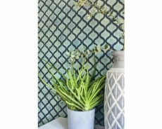 Piastrella di mosaico vintage fiorentina in ceramica blu maculata lucida da parete bagno cucina WC - MOS13-0408