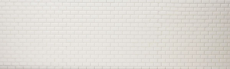 Mini Metro Subway mosaico sfaccettato BIANCO piastrelle di ceramica backsplash cucina MOS26-0102