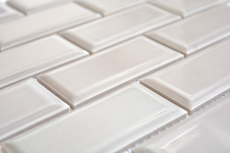 Metro Subway mosaico piastrelle ceramica pietra grigia backsplash cucina MOS26M-0202_f | 10 tappetini mosaico