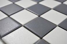 Scacchiera a mosaico SLIPPROOF SLIPPROOF nero bianco MOS14-0103-R10_f