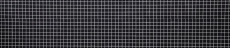 Campione a mano di piastrelle a mosaico in ceramica nera opaca Backsplash di cucina MOS18D-0311_m