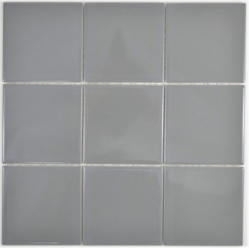 Piastrella a mosaico decorata a mano ceramica metallo lucido piastrella da parete bagno MOS23-2203_m