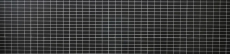 Piastrella di mosaico dipinta a mano ceramica metallo grigio aste metallo opaco MOS24B-0211_m