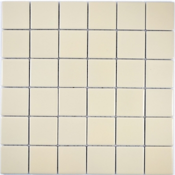 Piastrella a mosaico beige magnolia opaco backsplash cucina MOS14-1911_f