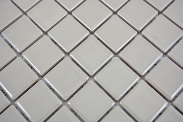 Piastrella di mosaico campione dipinta a mano MOS18D-2401_m SILK GREY GLOSSY piastrelle di ceramica backsplash BAGNO