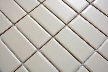 Piastrella a mosaico decorata a mano tondini in ceramica fango opaco piastrella WC bagno MOS24D-2411_m