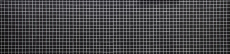 Piastrella a mosaico in ceramica nera non smaltata per piatti doccia MOS18B-0311-R10_f