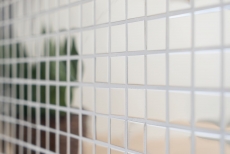 Piastrella di mosaico in acciaio inox argento lucido backsplash parete della cucina MOS129-23G