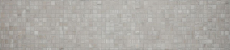 Piastrella di mosaico dipinta a mano marmo pietra naturale grigio strisce grigio MOS42-0204_m