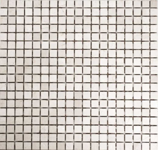 Mosaico in marmo pietra naturale crema beige chiaro mini quadrato - MOS38-0104