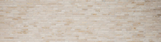 Piastrella di mosaico dipinta a mano Marmo pietra naturale beige chiaro Brick Biancone MOS40-0105_m