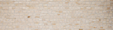 Piastrella di mosaico campione a mano marmo pietra naturale beige chiaro mattone mosaico Biancone MOS40-0200_m