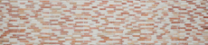 Piastrella di mosaico Marmo pietra naturale beige rosso Mattone RossoCrema MOS40-0135_f