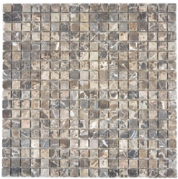 Piastrella di mosaico dipinta a mano marmo pietra naturale beige Castanao MOS38-1313_m