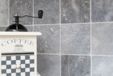 Piastrella marmo pietra naturale Bardiglio grigio chiaro antracite piastrella effetto antico piastrella backsplash piatto doccia piastrella muro - MOSF-45-40010