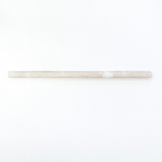 Bordo Marmo Botticino pietra naturale avorio crema bianco profilo matita aspetto antico parete pavimento cucina bagno WC - MOSPENC-41315