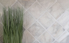 Piastrella marmo pietra naturale Ibiza bianco crema grigio piastrella pietra naturale aspetto antico piastrella pavimento piatto doccia piastrella parete WC - MOSF-45-42010