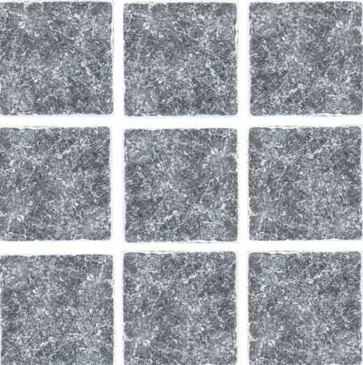 Piastrella marmo pietra naturale nero nero antracite grigio scuro pietra naturale piastrella aspetto antico pavimento piastrella parete cucina - MOSF-45-46093